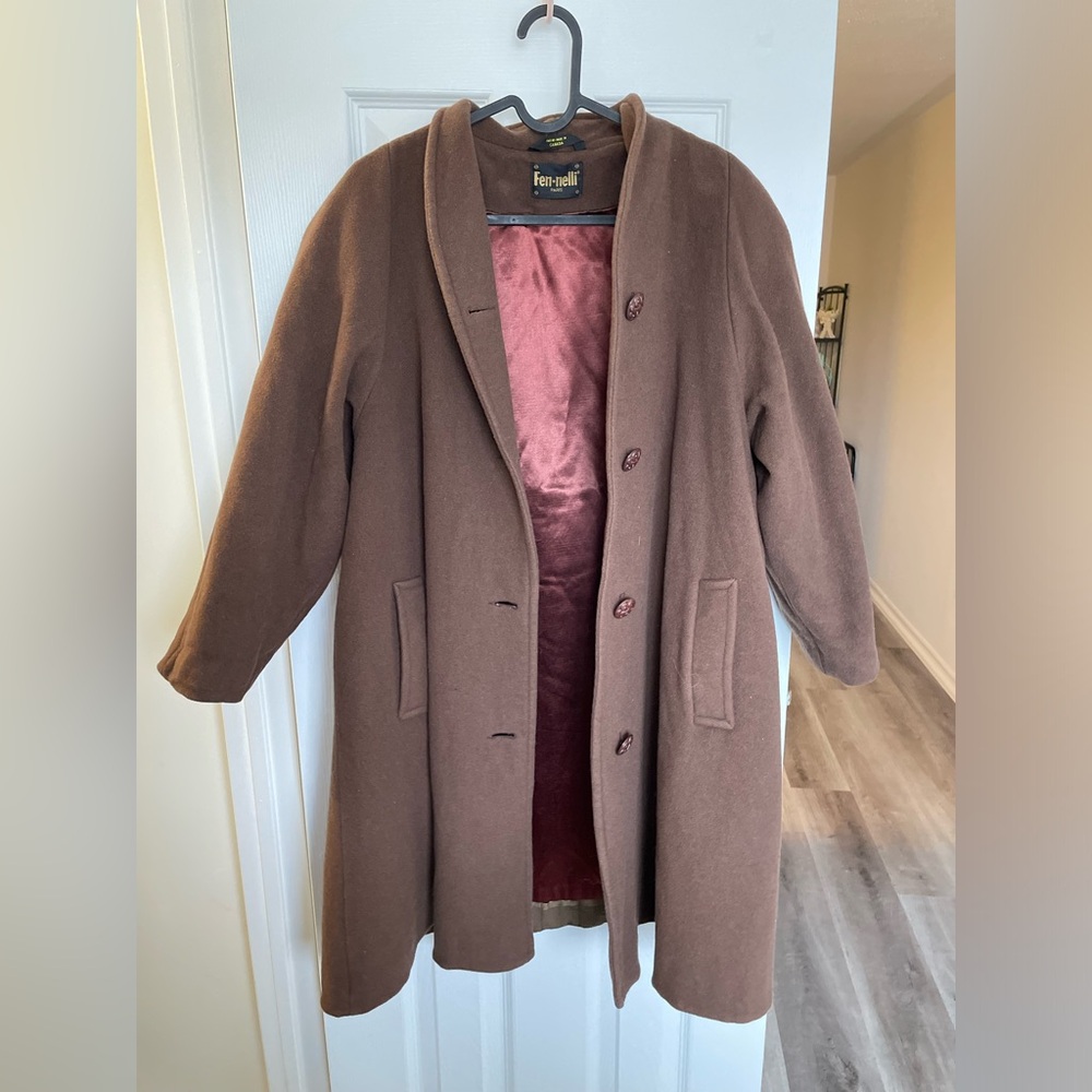 100% Virgin Wool Coat | Fen-nelli Paris